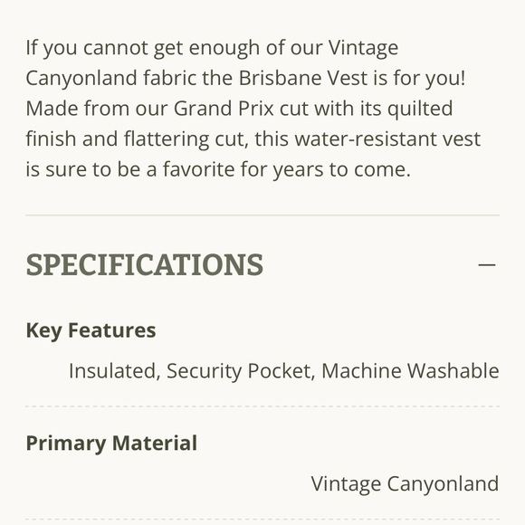 OUTBACK TRADING COMPANY WOMEN’S BRISBANE VEST BROWN SZ XL - Picture 9 of 14